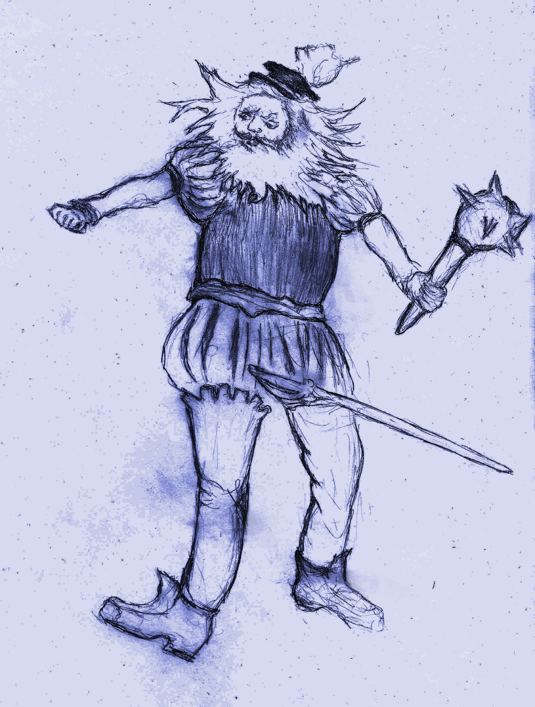 A fierce brownie fighter.
