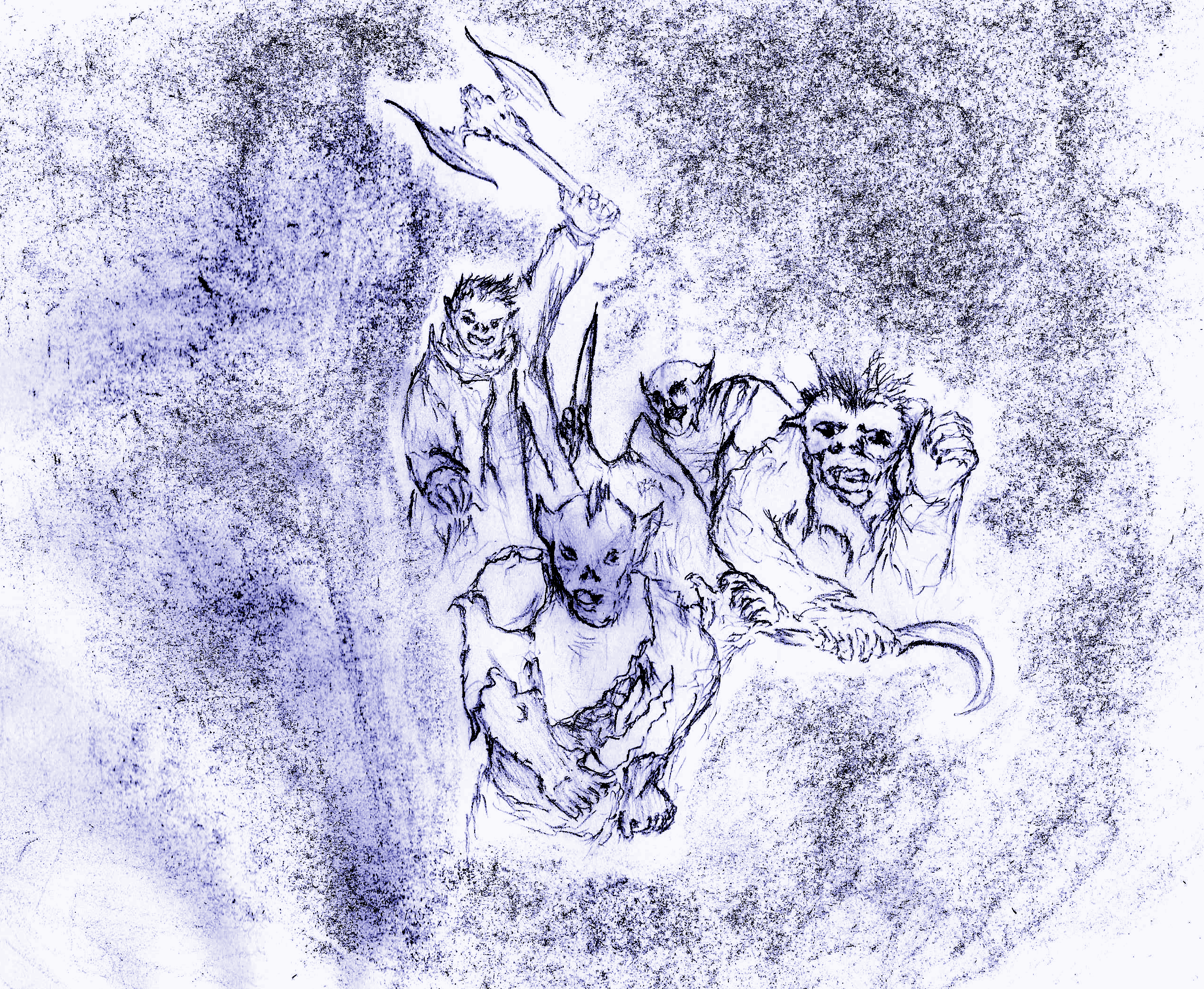 You have stumbled upon a group of Orc Hunters.