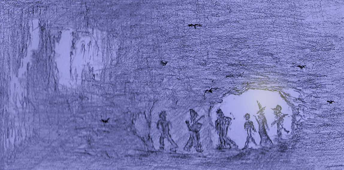 A group of adventurers begin their journey into the depths.